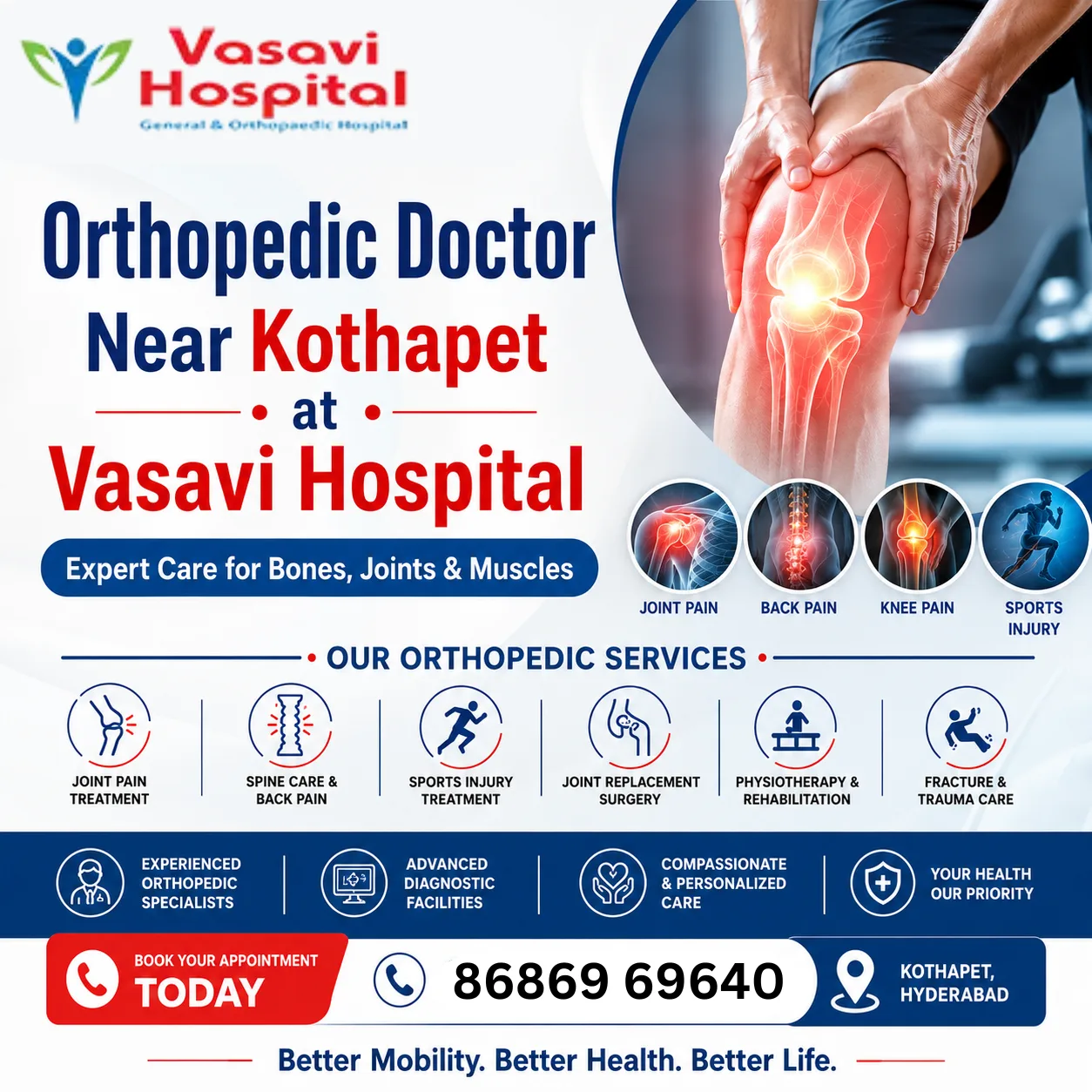 Orthopaedic Doctor Near Kothapet