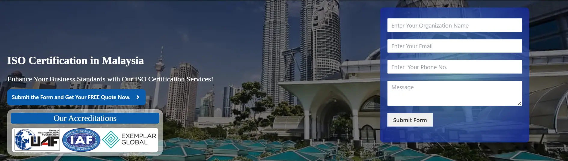 ISO Certification in Malaysia