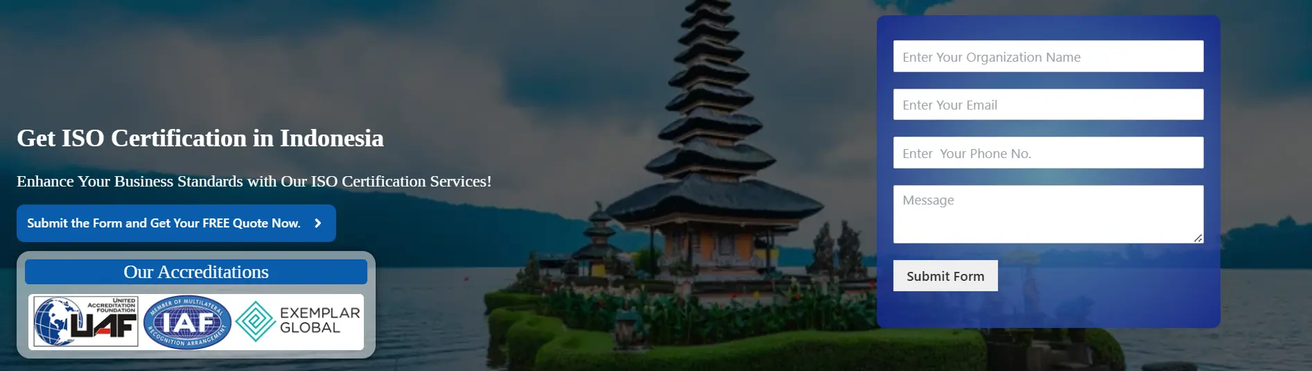 ISO Certification in Indonesia