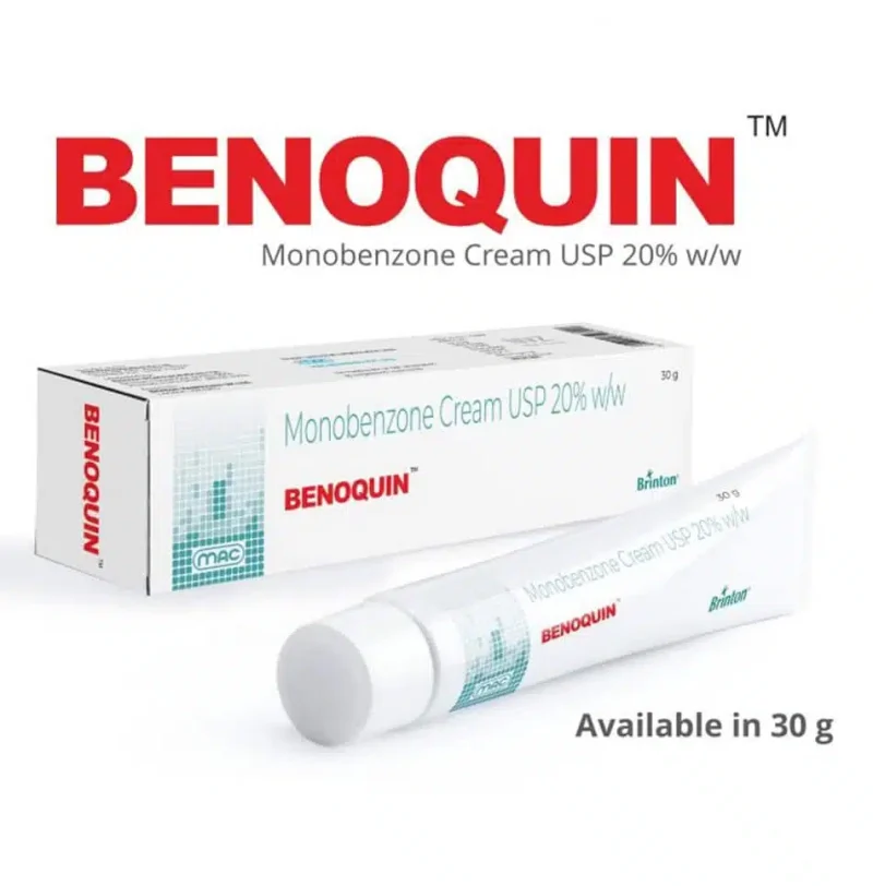 Benoquin 40 Monobenzone Cream USP 40% 100g in UAE