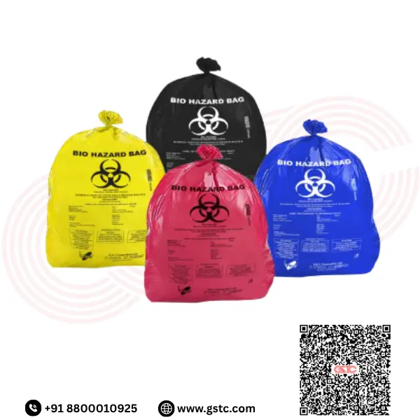 Biohazard Bag for Safe Biomedical Waste Collection
