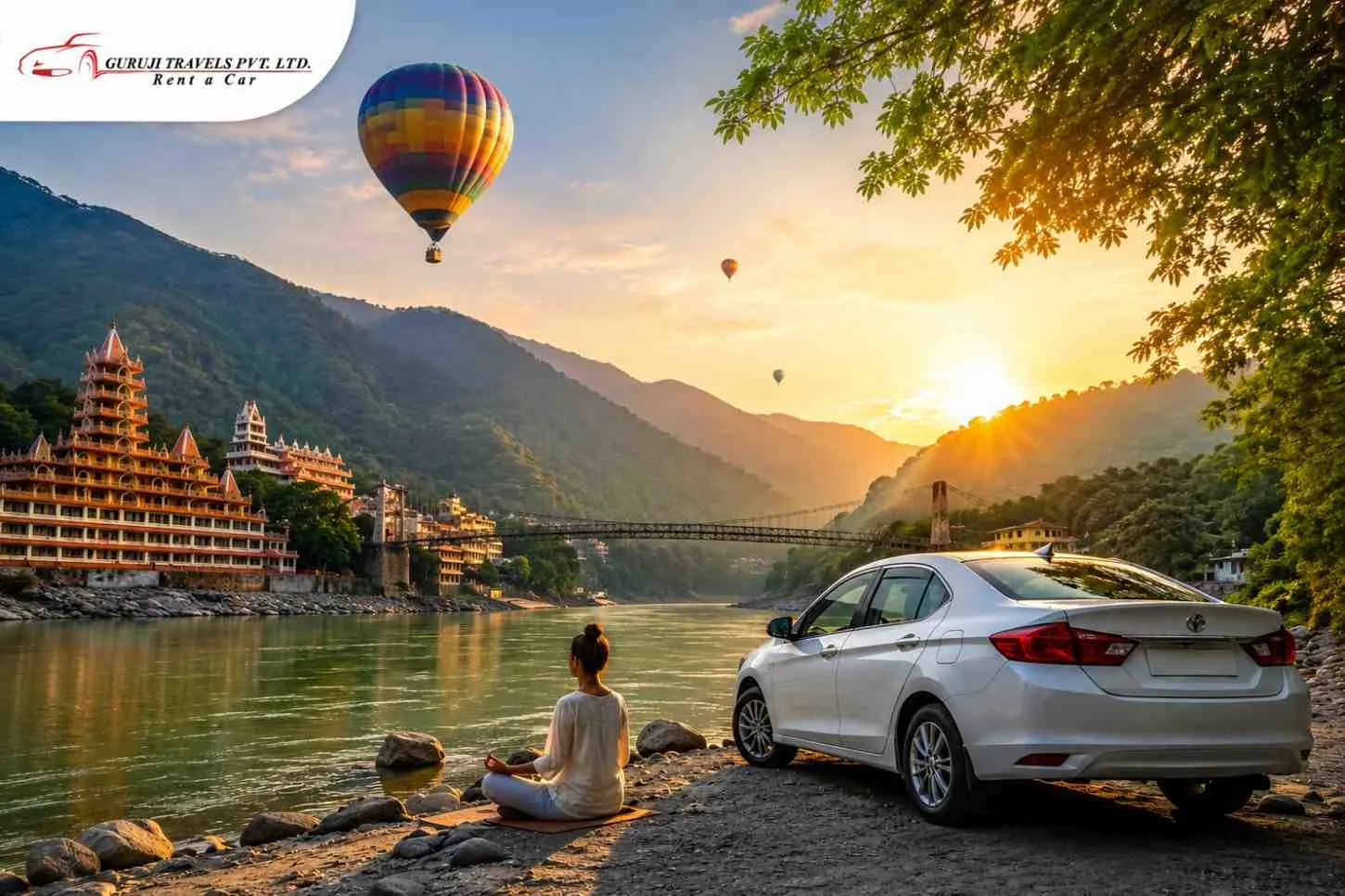 One Way Delhi to Rishikesh Taxi Booking
