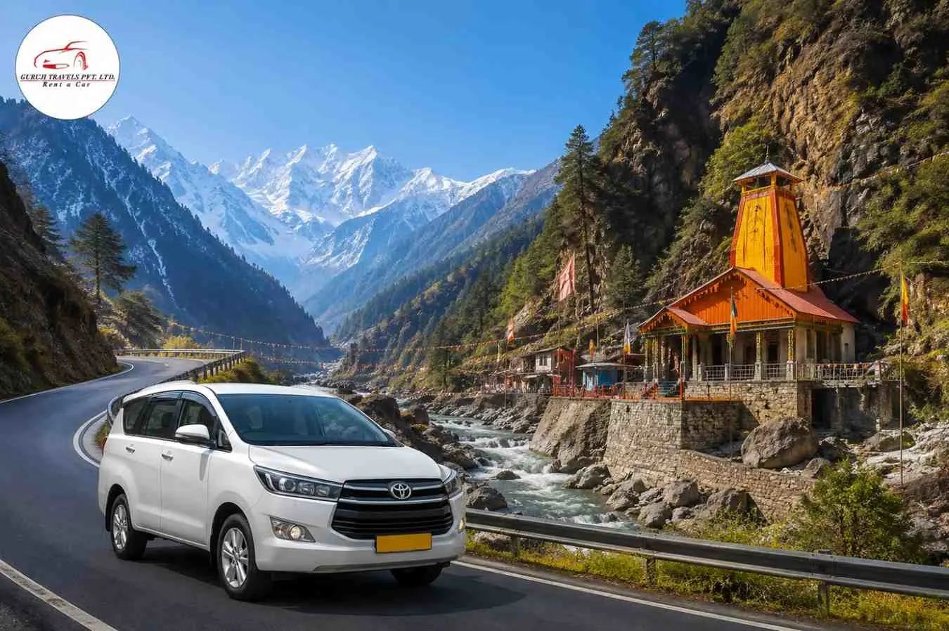 Delhi to Yamunotri Taxi for Smooth Travel
