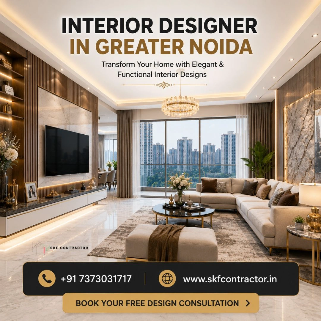 Top Interior Designer in Greater Noida – Affordable Interior Design Services