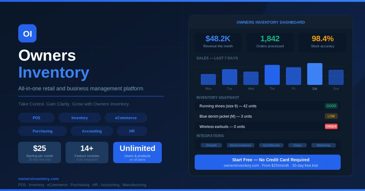 Simplified Inventory Management for Businesses