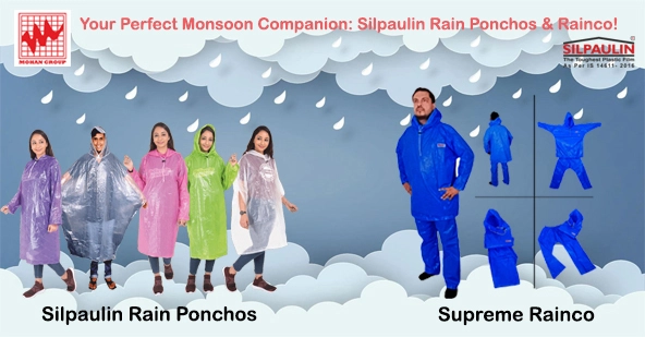 Silpaulin Rain Ponchos