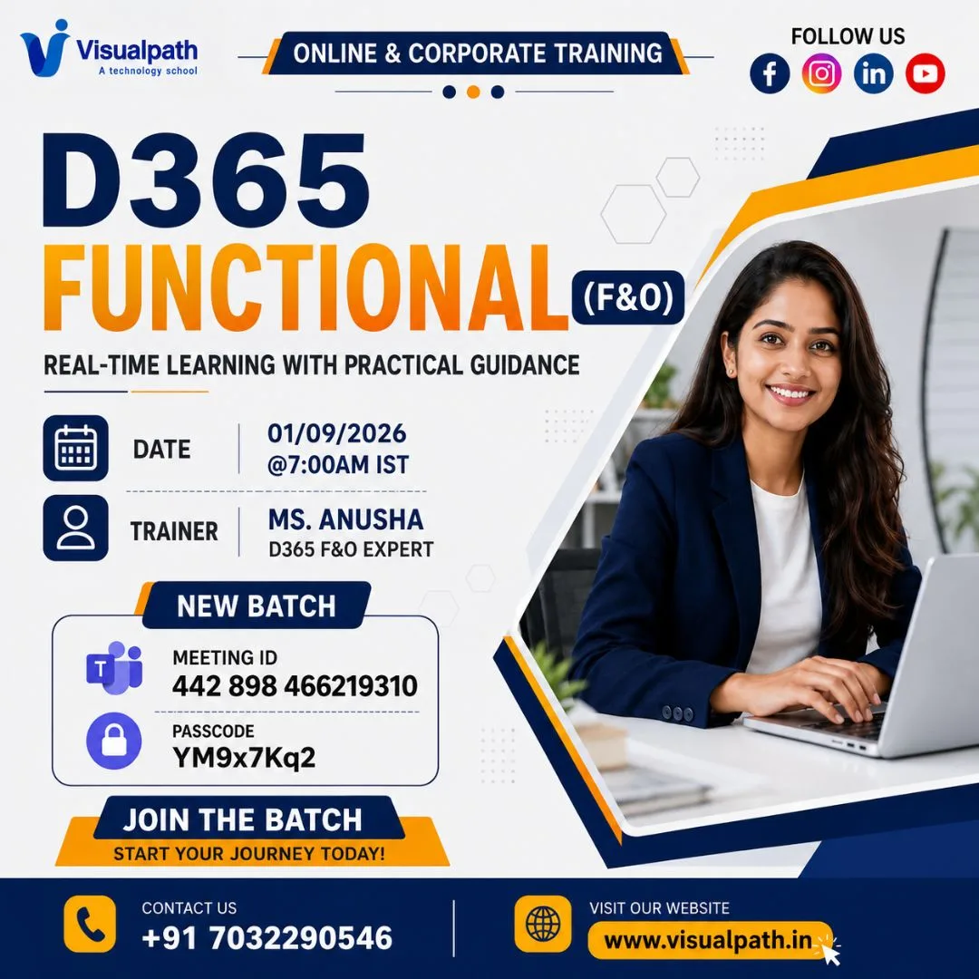 D365 Finance And Operations Training | Online New Batch Starts