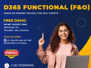 Dynamics-365-Finance-And-Operations-Training-Online-Demo