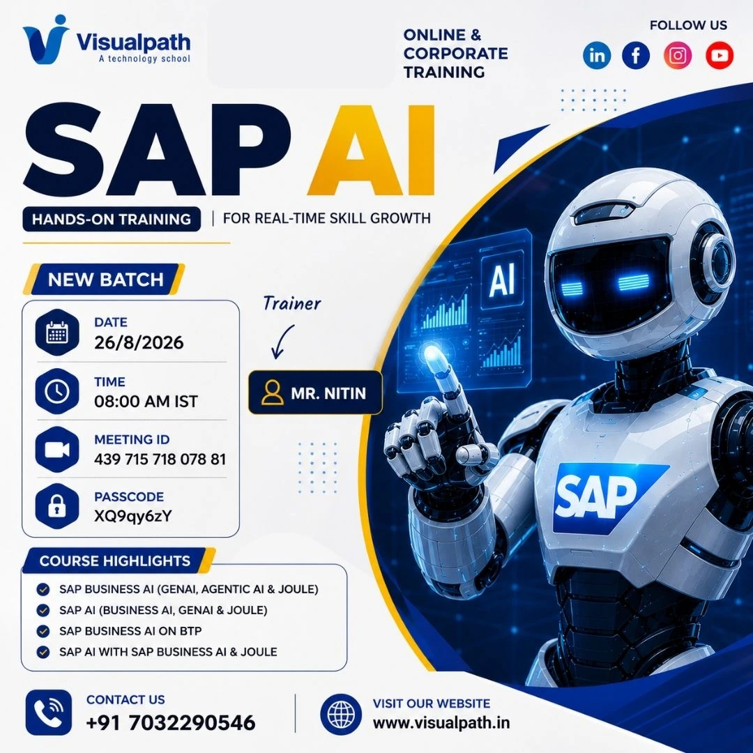 Join the SAP AI Online Training New Batch on August 26th