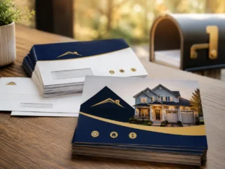 Real-Estate-Mailers-on-a-Sunlit-Desk