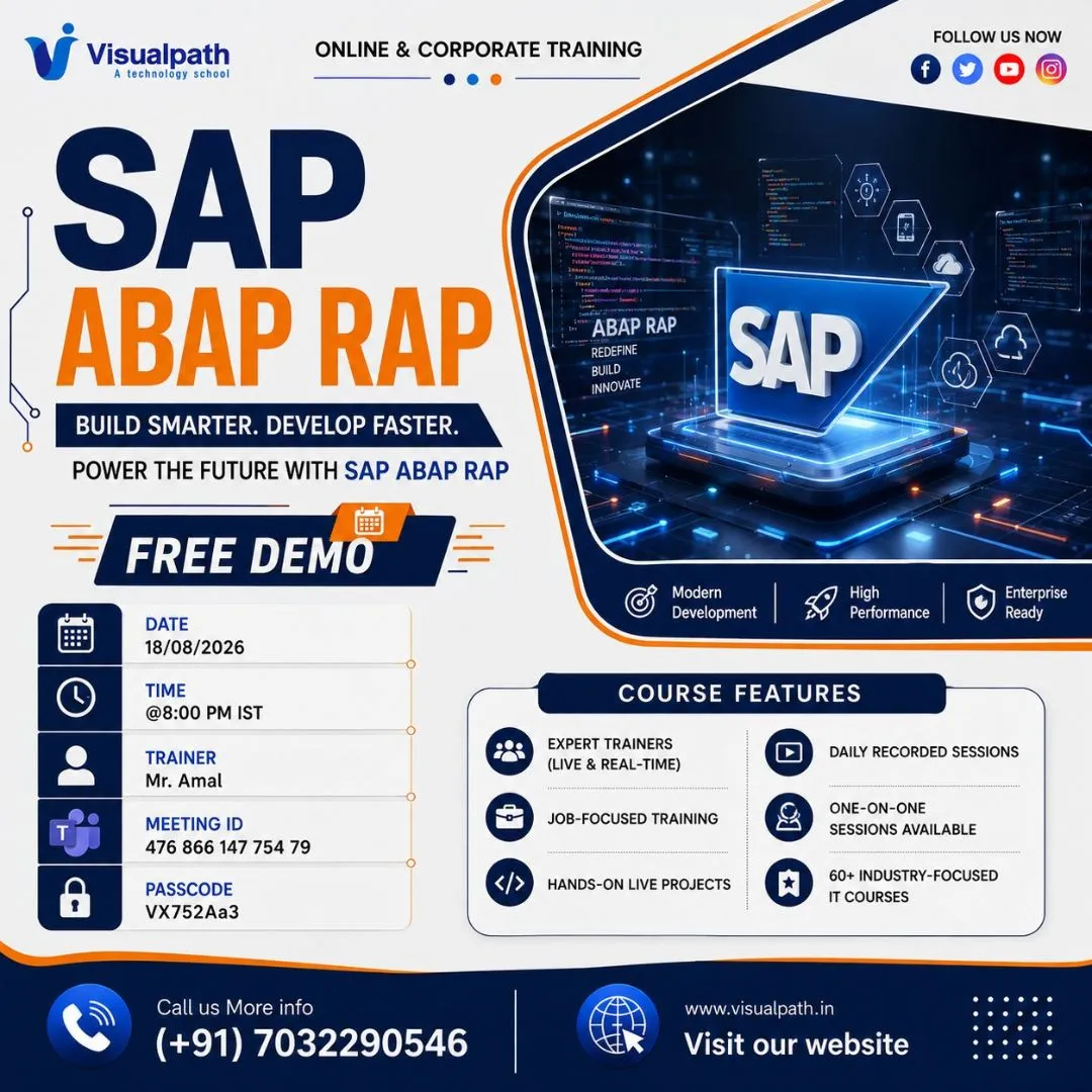 SAP ABAP RAP Course Online | SAP ABAP RAP Training