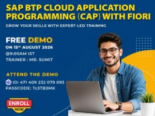 SAP-BTP-CAP-Free-Demo-with-Real-Time-Project-Training