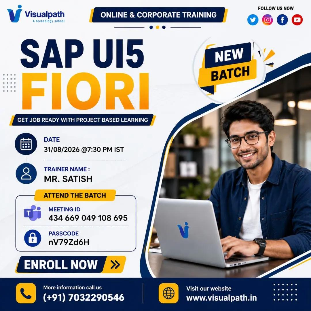 SAP UI5 & Fiori NEW BATCH – Enroll Now!