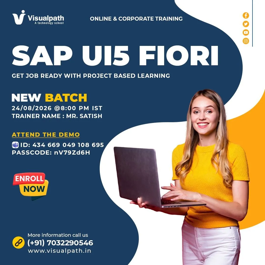 SAP UI5 Fiori New Batch Starts with Expert Training