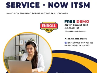 ServiceNow-ITSM-Online-Corporate-Training-Free-LIVE-Demo