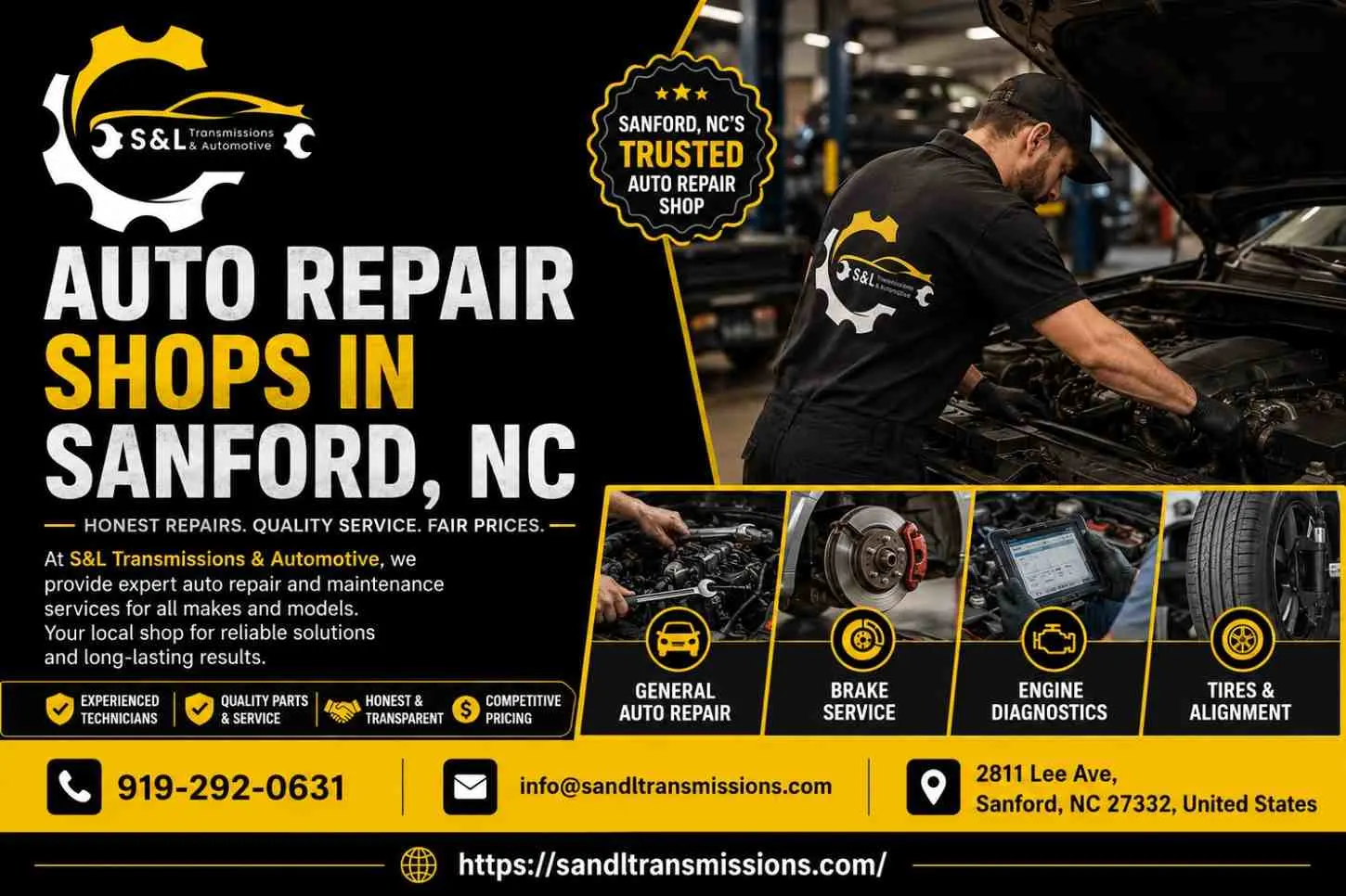 Dependable Auto Repair Sanford NC | Your Local Car Care Specialists