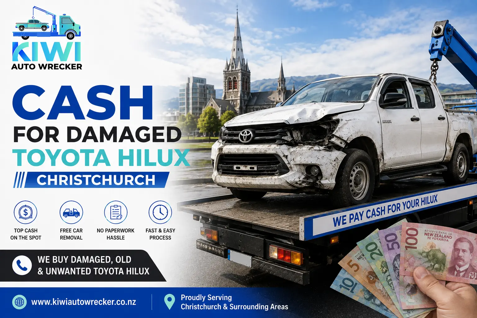 Kiwi Auto Wrecker – Trusted Car Buyers in Christchurch
