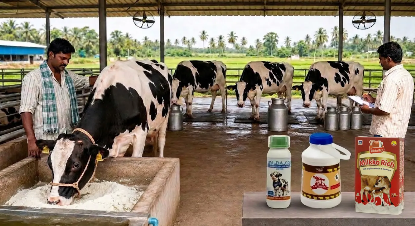 Cattle Feed Supplement for High Milk Yield – Buy Online