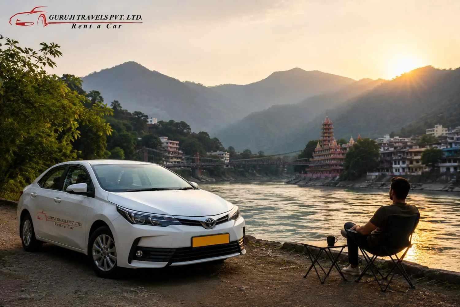 Delhi to Haridwar Taxi Service | Book GurujiTravel