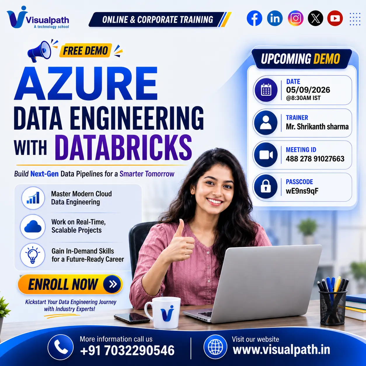 Azure Data Engineering & Databricks Free Demo by Experts