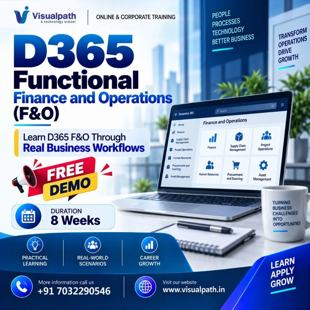 D365 Training | Dynamics 365 Finance Operations – Visualpath