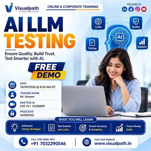 Join the AI LLM Testing Free Demo on September 18, 2026