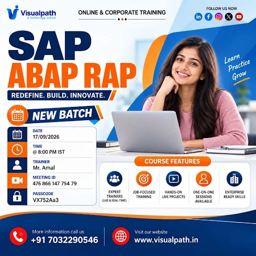 SAP ABAP RAP Online Training: Join New Batch Sep 17th