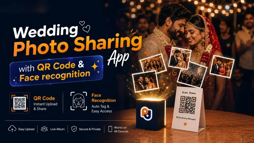 Wedding Photo Sharing App – Share Wedding Photos Instantly